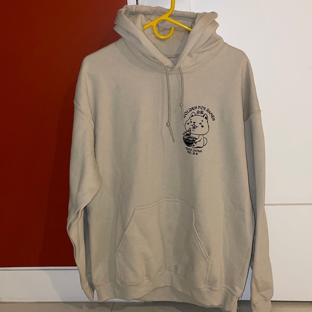 NWOT Golden Fox Ramen Hoodie